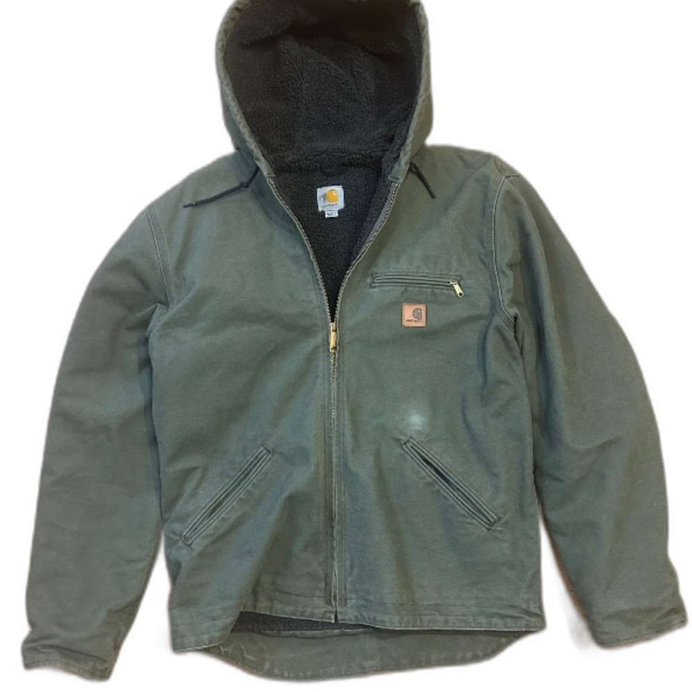 Carhartt Olive Hooded jacket
